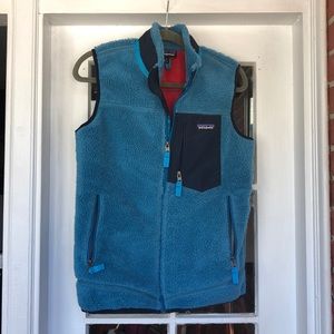 Patagonia mountain pile fleece vest!